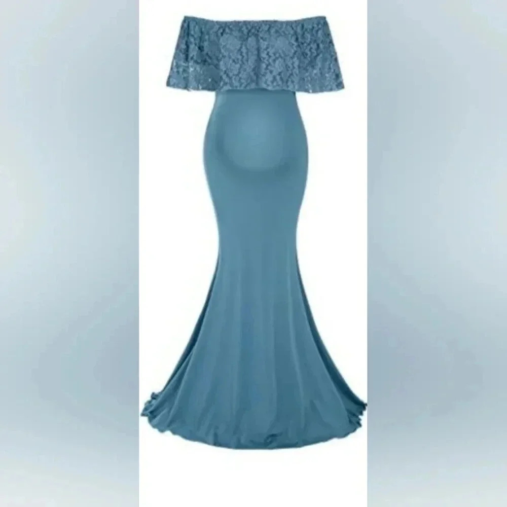 💥 HOST PICK 💥 Molliya NWT Maternity Dress S/S Blue  Size Large